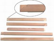 Rétrécissement en bois de PCs des barres 2 de civière de pin différent d'épaisseur enveloppé
