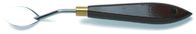 Main italienne de couteau de spatule de peinture de style d'accessoires de peinture d'art - acier moulu