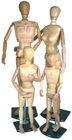 Couleur naturelle de mannequin d'artiste de corps humain d'artiste de chiffre en bois de mannequin