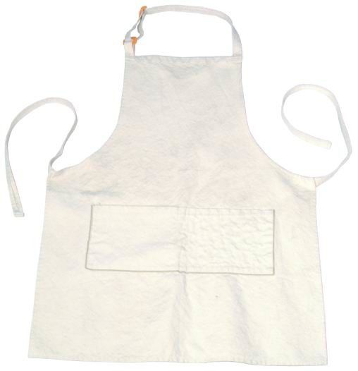 Tabliers de la peinture des enfants personnalisés confortables, chemise d'art de filles pour 6 ans